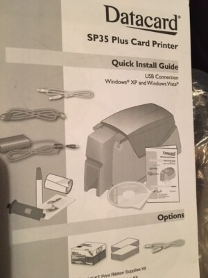 Datacard SP35 Plus Thermal Transfer Full Color One-sided ID Card