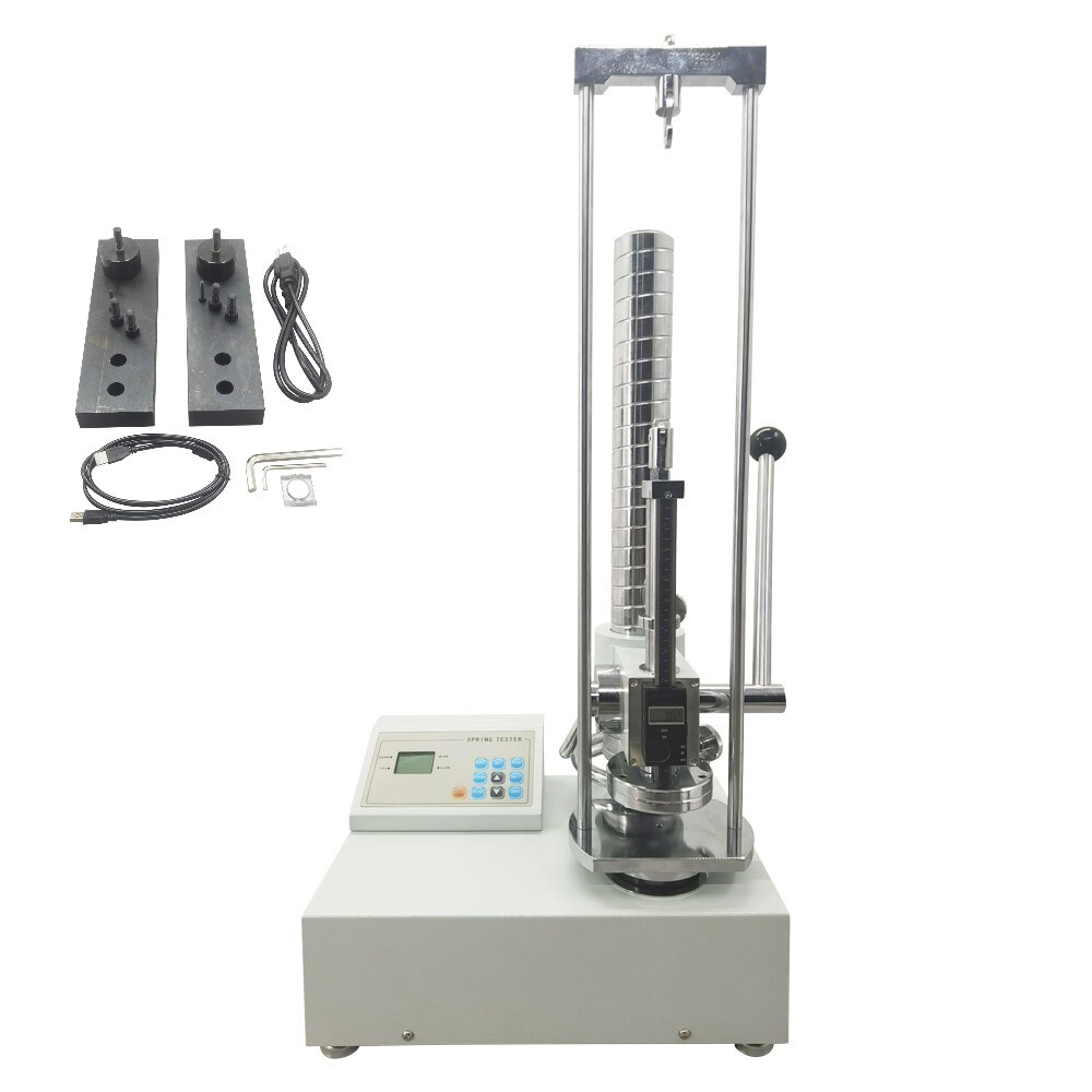 5000N Digital Spring Tensile Compression Force Testing Machine 110V ...