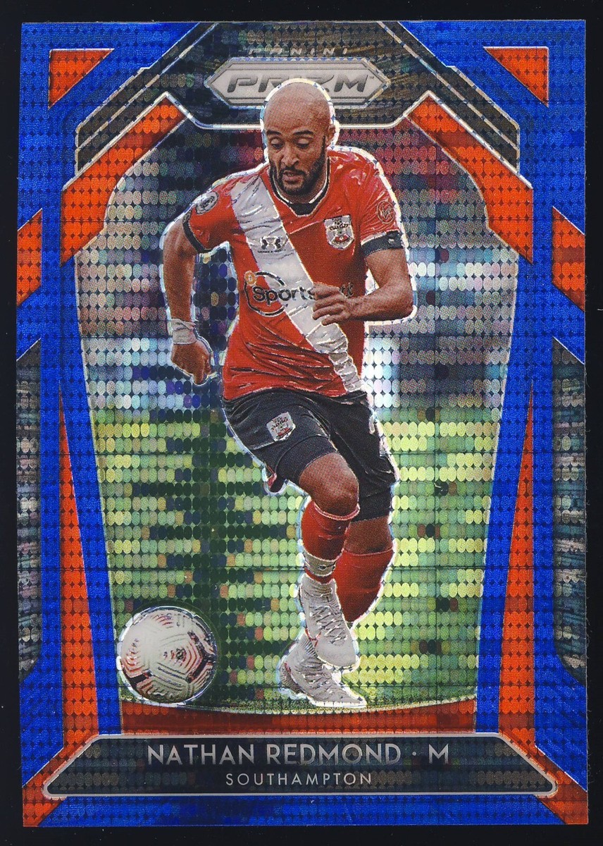 2020-21 Panini Prizm Premier League Soccer Blue Pulsar Refractor