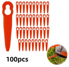 100Pcs Plastic Blades for STIHL FSA 45 Cordless Strimmer Grass Trimmer UK