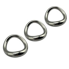 Thick Curved Stainless Steel cock Ring Penis Enlarger Erection Stay-Hard sex USA