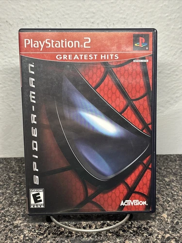 Spider-Man (Sony PlayStation 2, PS2) Greatest Hits - Complete w Manual