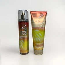 Bath & Body Works In The Sun Fine Fragrance Must & Body Cream Combo