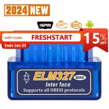 US Car Bluetooth Scanner ODB2 V2.1 Diagnostic...