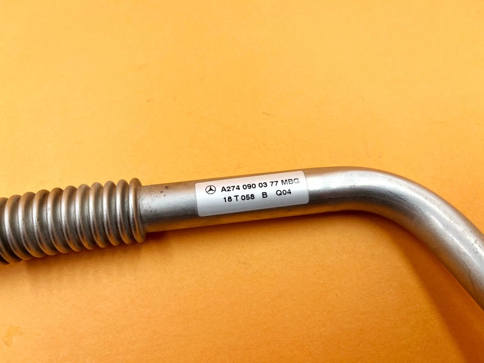 15-19 MERCEDES-BENZ C300 W205 TURBOCOMPRESOR TUBO DE RETORNO DE ACEITE MANGUERA TUBO OEM Foto 2 de 3