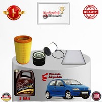 Inspektionskit Filter + ÖL Xfiat Punto II 1.9 JTD 74KW 100CV Von 2006-> 2010