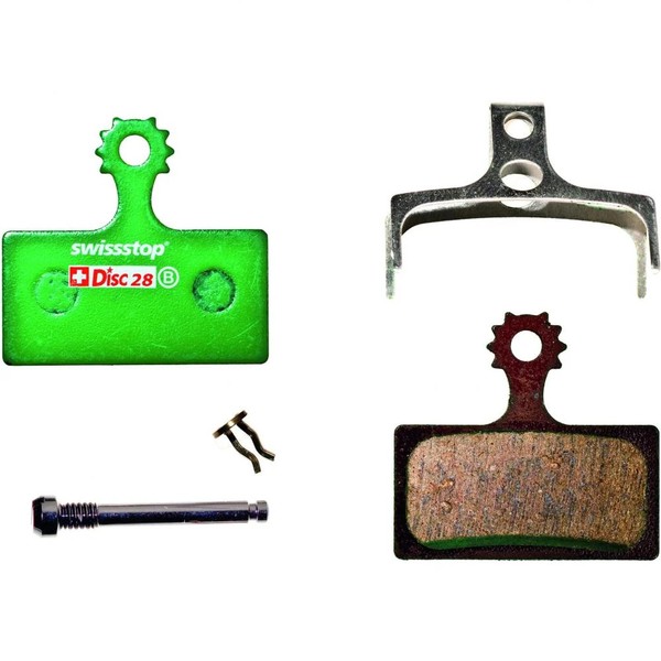 Swissstop Disc 28 C BremsbeläGe FüR Shimano Xtr/Xt - Organische Belagsmischun...-image