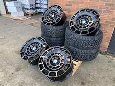 SET OF 5 OCTA STYLE Land Rover Defender fitment 5x22" WHEELS & ALL TERRAIN TYRES