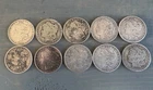 morgan silver dollar lot of 10