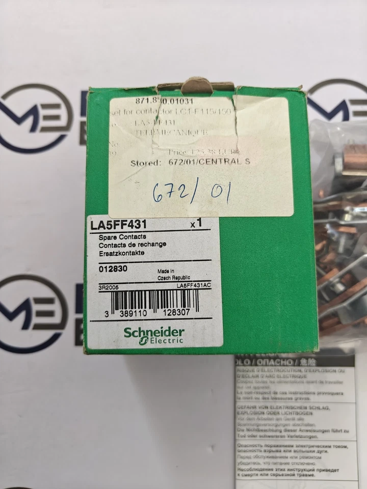 SCHNEIDER ELETRIC LAFF431 SPARE CONTACT KIT FIT FOR LC1F115/150 FAST SHIPPING - Image 2 of 4