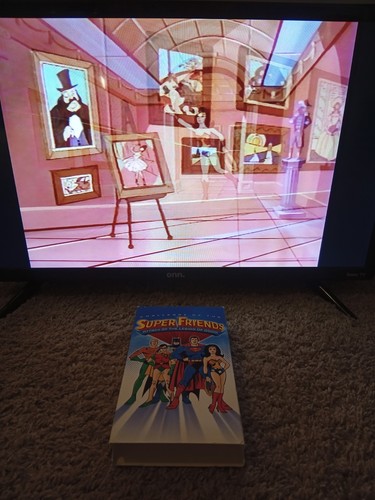 Marvel DC Spiderman X-Men Fantastic Four VHS Tape Lot of 4 w Inserts - Foto 11 di 11
