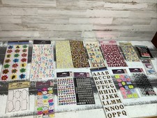 Scrapbook Stickers Letters And Quote Assortment Lot Of 15