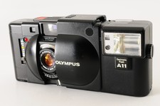 Meter Works Exc 5 Olympus XA A11 Flash Rangefinder 35mm Film Camera From JAPAN