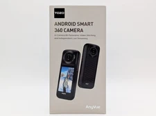 TOZO AnyVue 360° Action Camera 1/2" CMOS 72MP 12K Overview VR Live Video Camera