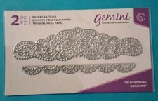 Crafters Companion Gemini NEW DIE SET Blossoming Borders