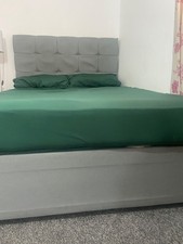 PLUSH DIVAN BED SET (WITHOUT MATTRESS), WITH HEADBOARD 3FT 4FT 4FT6 5FT 6FT