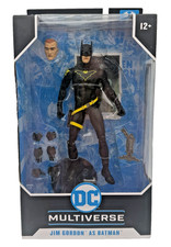 McFarlane DC Multiverse Jim Gordon Batman 7 Action Figure NEW Sealed Box Damage