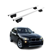 DachträGer GrundträGer FüR BMW X1 E84 2009-2015 75Kg Stahl Silber 2 Tlg