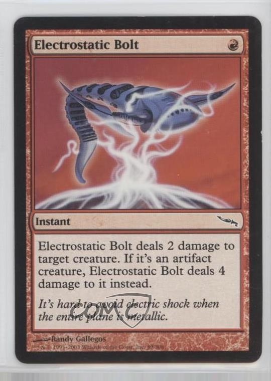 Electrostatic Bolt Magic: Mirrodin #89 2003