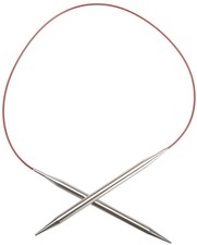 ChiaoGoo Red Lace Stainless Steel Circular Knitting Needles 24"-Size 19/15mm