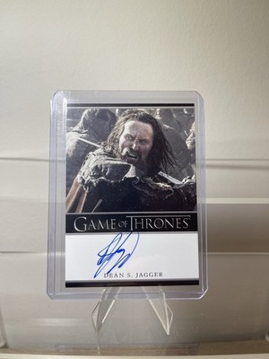 Dean S. Jagger Border Autogramm aus Game of Thrones komplette Serie Band 2
