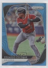 2020 Panini Prizm Tier II Mega Box Carolina Blue Eduardo Escobar #124 0z0k