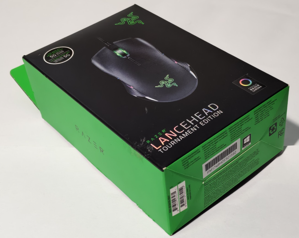 Razer LANCEHEAD TOURNAMENT EDITION 本体 Razer Lancehead Tournament Edition 16,000 DPI Professional Grade