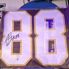 Pierre Garçon Redskins  Autographed Football Jersey Beckett BAS