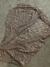 Beautiful embroidered fabric with intricate patterns.