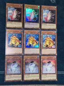 yugioh frog deck for sale Mint / near mint condition trading card My Frog Yugioh Deck Profile