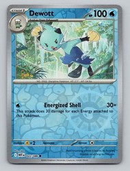 Dewott 022/086 White Flare Reverse Holo