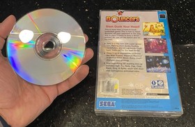 Bouncers Sega CD 1994 Complete In Box CIB w/ Reg Card NM Condition Extrmly RARE