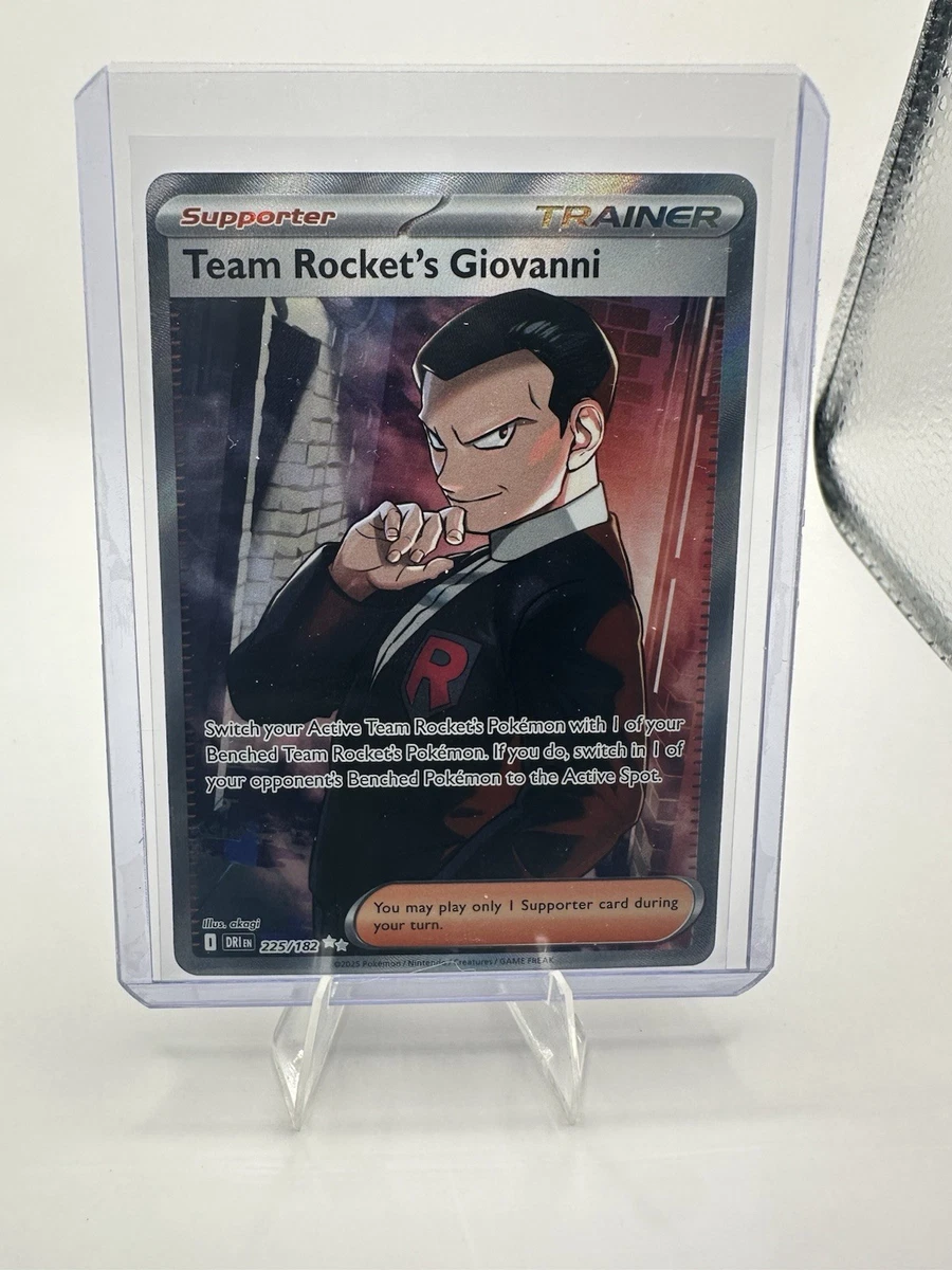 Team Rocket's Giovanni 093/098 Sv10: The Glory of Team Rocket for
