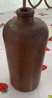 Steingutflasche Tonflasche Steingut Flasche Sammler vintage
