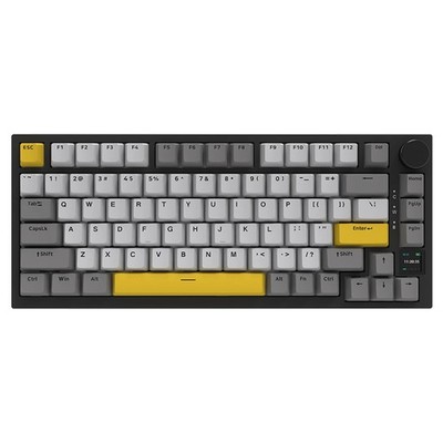 AJAZZ AK820 Pro 75% Mechanische Tastatur 3 Modus Kabellose Bluetooth für Mac PC