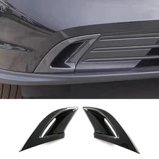 Carbon Fiber Front Fog Light Lamp Cover Trim Fit For Honda Accord 11th 2023-2024