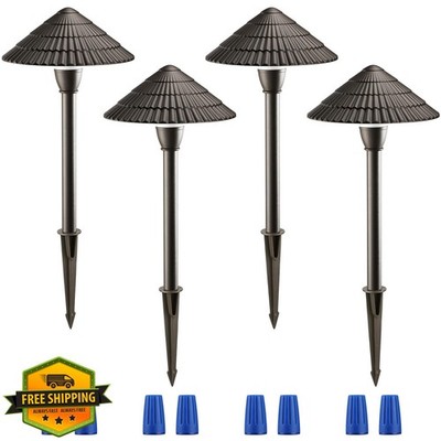 LEONLITE 4x 3W 5000K Landscape Lights Bronze