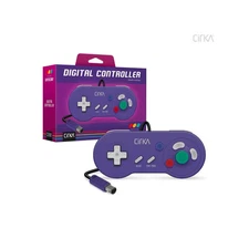 Cirka Digital Controller Purple - Brand New - GameCube