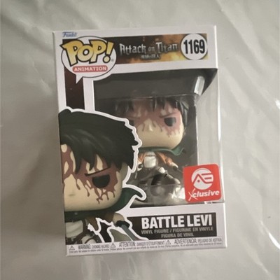 Funko Pop! Animation Attack on Titan Battle Levi AE Exclusive Figure #1169