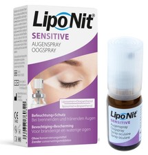LipoNit Augenspray Sensitive zur verbesserten Befeuchtung gereizter Augen, 10 ml