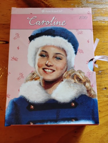 American Girl Caroline 1812 Boxed Set W/Game: Never Used