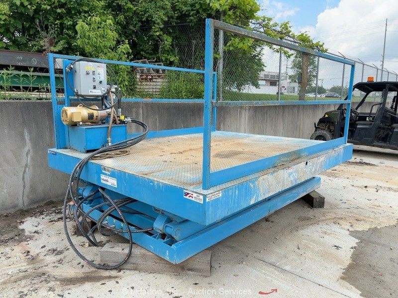 Advance Lifts, Inc. BFL3-4216 Heavy Duty Hydraulic Pit Dock Lift Table bidadoo