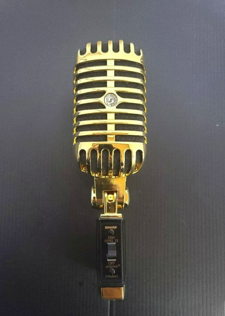 Shure 55SH Series II Gold Dynamic Microphone Used from Japan | eBay