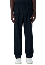 PRADA Black Wool Pinstripe Pants New & Authentic