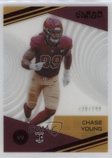 2020 Panini Chronicles Clear Vision Rookies Red 120/199 Chase Young #CV-27 06qf