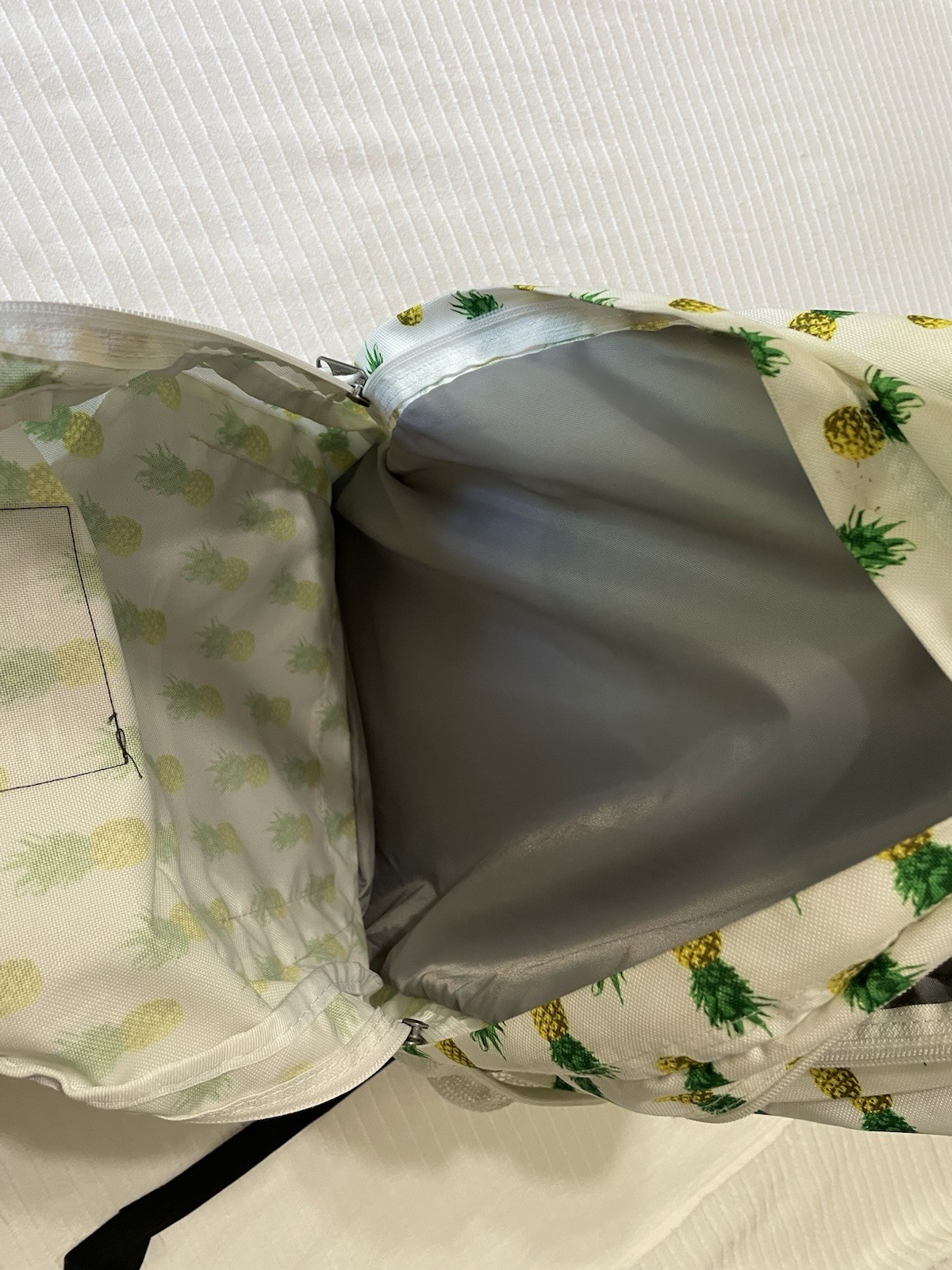 TransJansport Large Backpack-Pineapple Leather De… - image 8