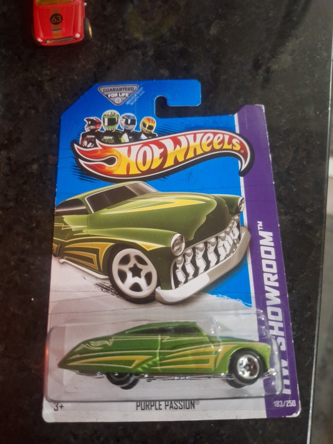 2013 Hot Wheels Purple Passion Green – HW Showroom #183/250