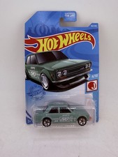 Hot Wheels '71 Datsun 510 HW J-Imports Green 162/250 2021 Mainline New