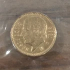 Photo of a 1955 Mexico 5 Pesos Gold from an eBay listing that sold on Jun 10, 2026
