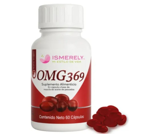 ISMERELY OMG 369 - 60 Caps Supplement With Omega 3, 6 and 9